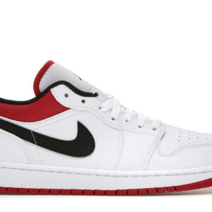 Air Jordan 1 Low White University Red 553558-118 Nicesnk