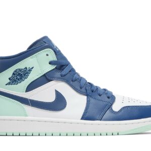 Air Jordan 1 Mid 'Blue Mint' 554724-413