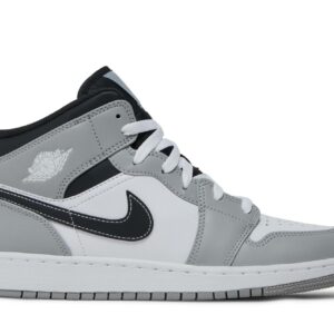 (Grade School) Air Jordan 1 Mid Greyscale 554725-078 Nicesnk
