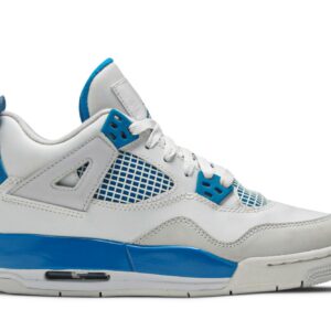 (Grade School) Air Jordan 4 Retro 2012 Military Blue 408452-105 Nicesnk