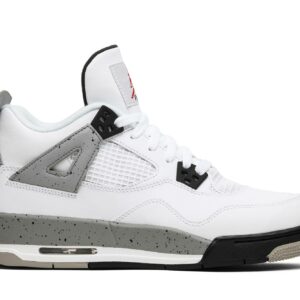 (Grade School) Air Jordan 4 Retro OG BG 2016 White Cement 836016-192 Nicesnk