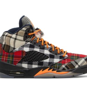 (Grade School) Air Jordan 5 Retro Plaid FD4814-008 Nicesnk