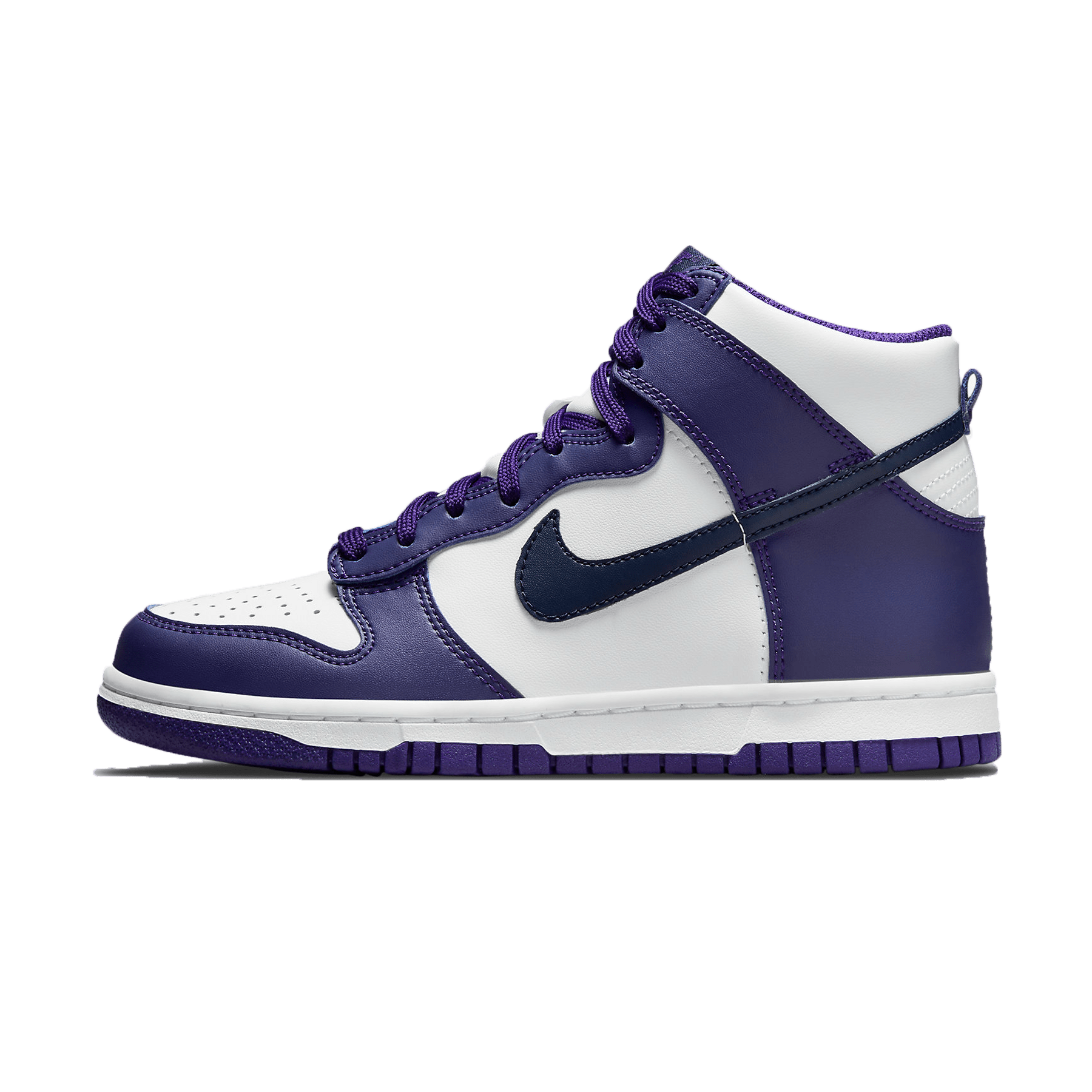 Nike Dunk High GS 'Purple Midnight Navy'