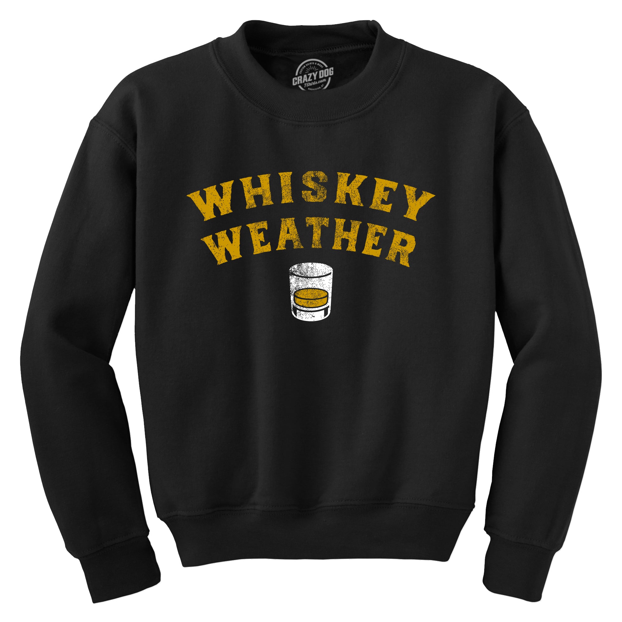 Whiskey Weather Crew Neck Sweatshirt  theshoepalace