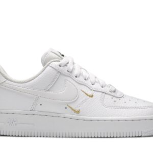 (Women) Nike Air Force 1 Low 07 Essential White Metallic Gold CT1989-100 Nicesnk
