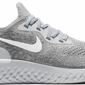 (Women) Nike Epic React Flyknit Wolf Grey AQ0070-002 Nicesnk
