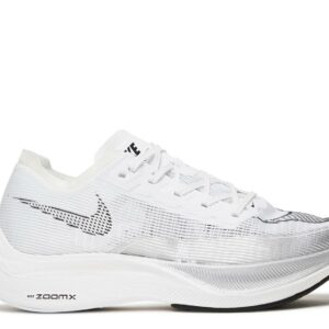 (Women) Nike ZoomX Vaporfly NEXT% 2 White Metallic Silver CU4123-100 Nicesnk