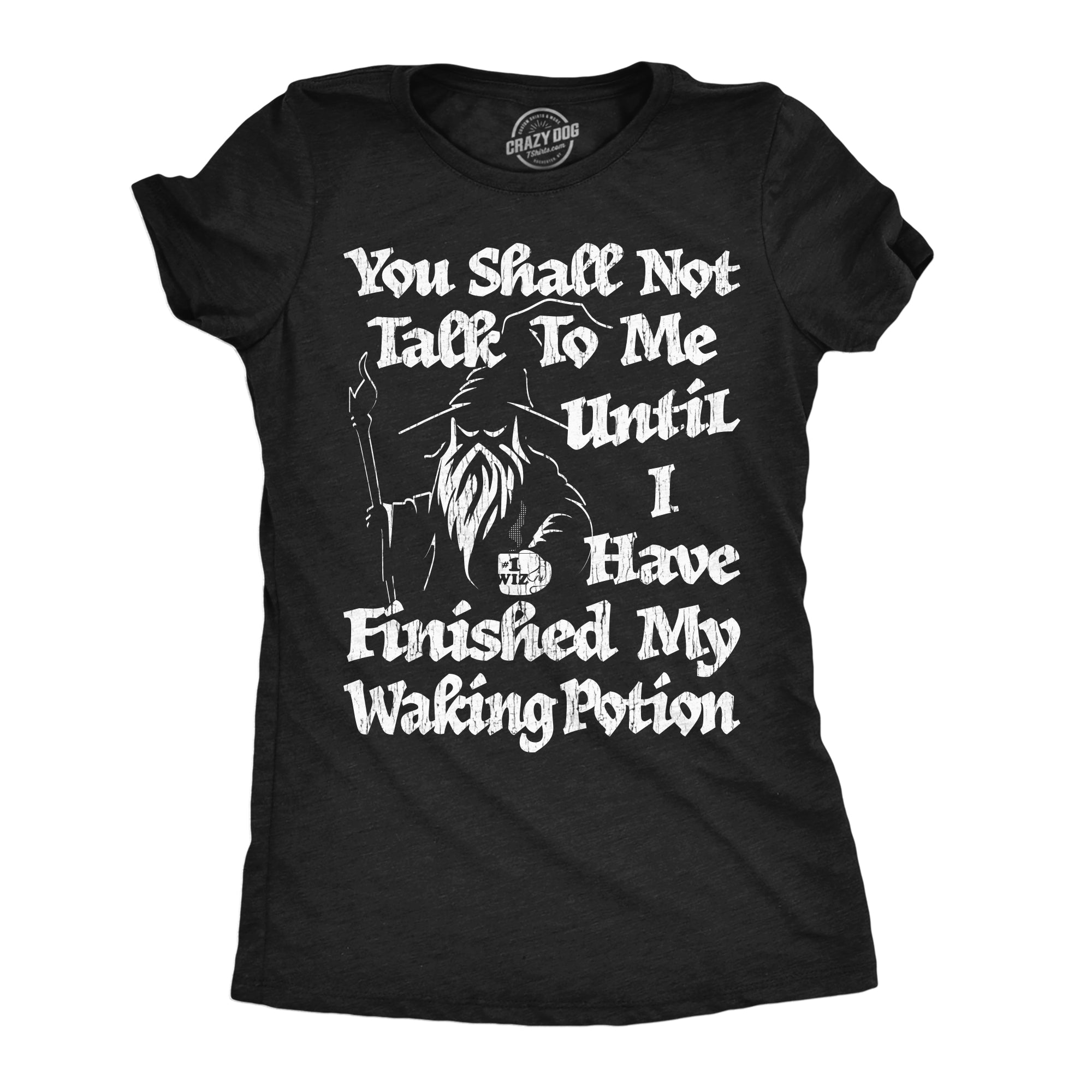You Shall Not Talk To Me Until I Have Finished My Waking Potion Women's T Shirt
