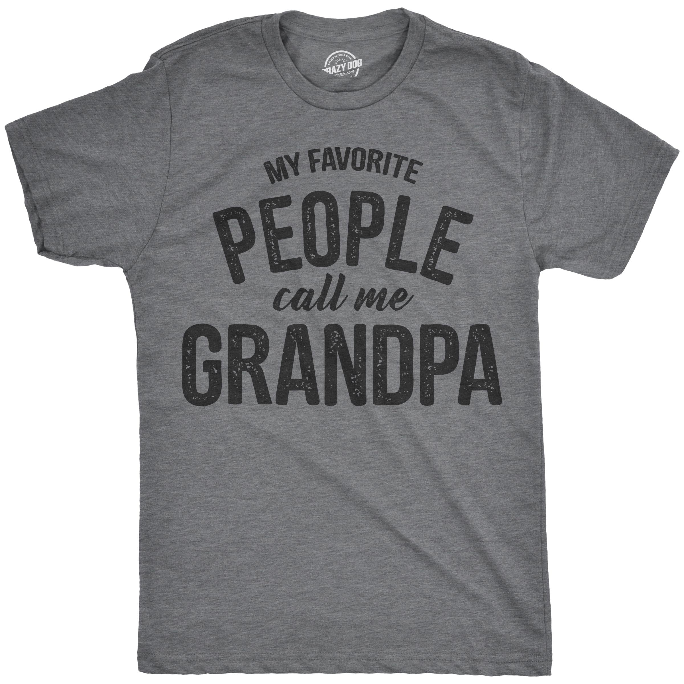 My Favorite People Call Me Grandpa Men's T Shirt